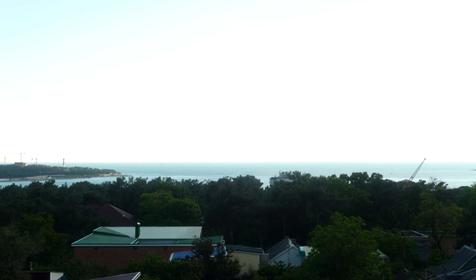 Вид из номера частной гостиницы У Фонтана, г. Геленджик