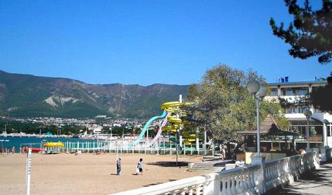 Пляж, г. Геленджик