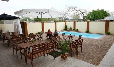 Летняя площадка отеля Marco Polo, г. Анапа