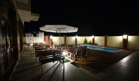 Летняя площадка отеля Marco Polo, г. Анапа