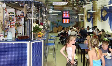 Кафе, гостиница Альфа, г. Анапа