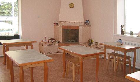 Каминный зал мини-гостиницы Морская Лилия, г. Туапсе