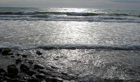 Дикий пляж города Туапсе