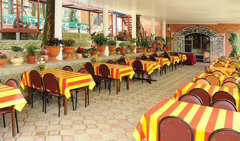 Столовая, частная гостиница ВарЛиана, г. Сочи, п. Лазаревское