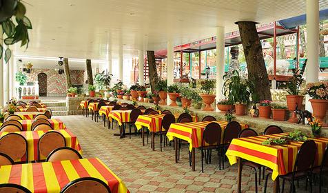 Столовая, частная гостиница ВарЛиана, г. Сочи, п. Лазаревское