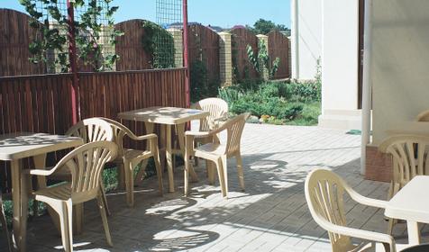 Во дворе. Гостевой дом Ромашка, г. Анапа, п. Витязево