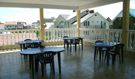 Общая лоджия, гостиница Экзотик, г. Сочи, Адлер