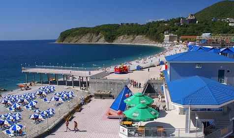 Набережная курортного комплекса Гамма, Туапсинский район, с. Ольгинка