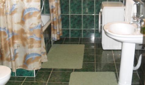 Санузел, двухкомнатный номер, частная гостиница Азалия, г. Сочи, п. Лазаревское