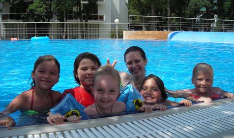 Детский отдых, отель Приморье, г. Геленджик