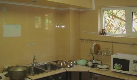 Кухня-столовая, мини-гостиница Ливадия, г. Сочи, Лазаревский район, п. Головинка