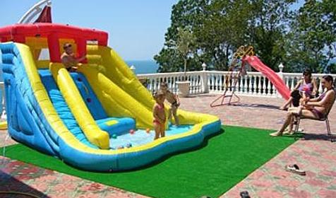 Детская площадка отеля Олеся-Лоо, г. Сочи, Лазаревский район, п. Лоо