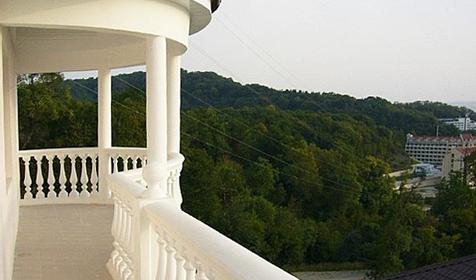 Балкон отеля Олеся-Лоо, г. Сочи, Лазаревский район, п. Лоо