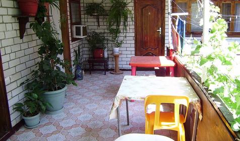 Веранда гостевого дома Диана, г. Анапа