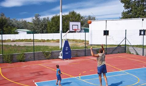 Баскетбольная площадка, санаторий Парус ALL Inclusive, г. Анапа