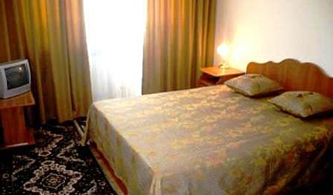 Спальня номера люкс, частная гостиница Екатерина, г. Геленджик