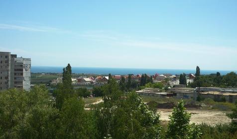 Вид из окна пансионата Бриз, г. Новороссийск