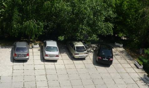 Вид из окна пансионата Бриз, г. Новороссийск