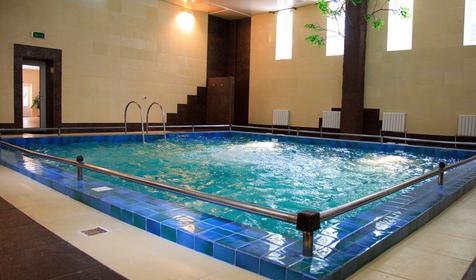 Бассейн с донным гейзером, Medical SPA Курорт Лаго-Наки, Республика Адыгея, Майкопский район, х. Красный Мост