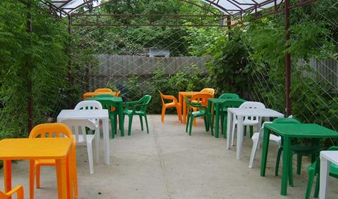 Места отдыха во дворе частного дома На Спортивной, г. Анапа