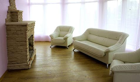 Номер с каминным залом оздоровительного центра Гармония, г. Сочи, Лазаревский район, п. Якорная щель