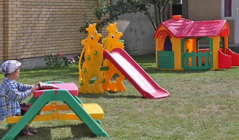 Детская площадка гостевого дома Тихий Берег, г. Анапа, п. Витязево