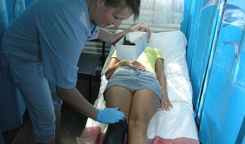 Грязевые аппликации, санаторий Прометей, г. Геленджик, с. Кабардинка