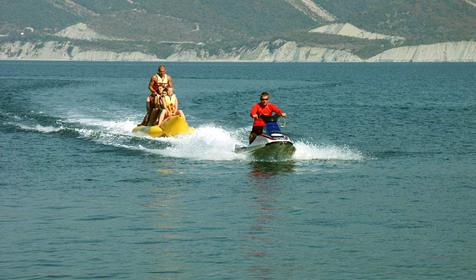 Пляж, санаторий Прометей, г. Геленджик, с. Кабардинка