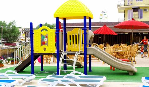 Детская площадка отеля Меридиан, г. Анапа, п. Витязево