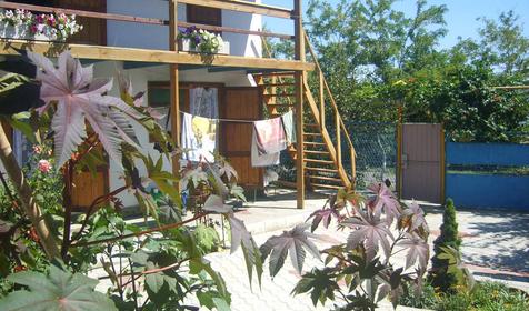 Дворик гостевого дома Дарья, г. Анапа, ст. Благовещенская