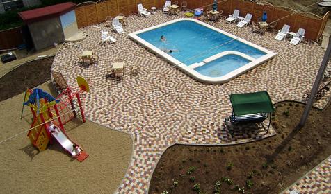 Территория. Отель Бумеранг, г. Анапа, кп. Витязево