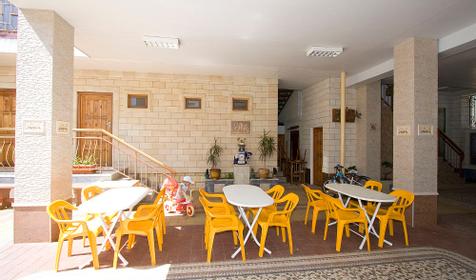 Двор, гостевой дом Веселый рапан, г. Анапа, Джемете