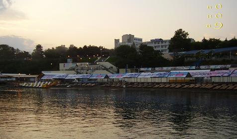 "Высокий берег" на рассвете