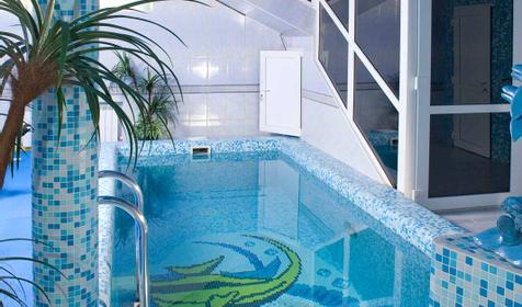 Бассейн отеля Бестужевъ, г. Краснодар