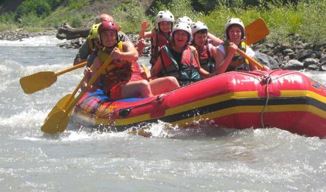 Сплавы по горным рекам. Клуб экстремалов Эдельвейс, г. Сочи, Лазаревский район, п. Дагомыс