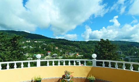 Терраса, гостевой дом Визит, г. Сочи, Хостинский район