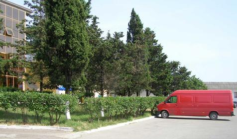 Парковка гостиничного комплекса Лето, г. Туапсе