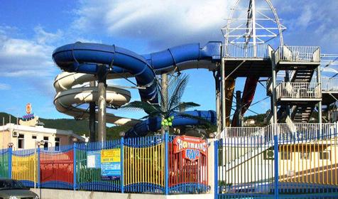 Аквапарк Наутилус, расположенный неподалеку от гостиницы Анюта, г. Сочи, п. Лазаревское