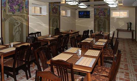 Каминный зал гостевого дома Кипарис, г Геленджик