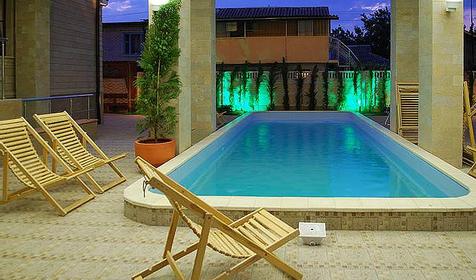 Бассейн гостевого дома Кипарис, г. Геленджик