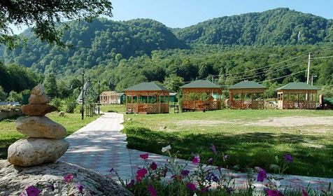 Территория пансионата Большая медведица, Апшеронский район, х. Гуамка