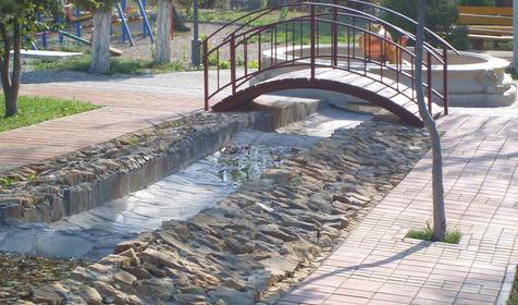 Территория детского пансионата с лечением Кировец, г. Геленджик, п. Кабардинка