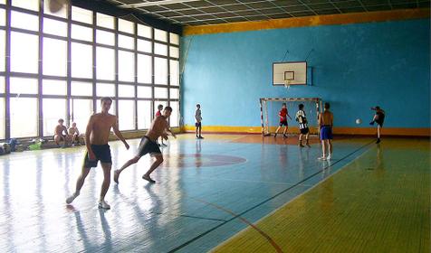 Спортзал детского пансионата с лечением Кировец, г. Геленджик, п. Кабардинка