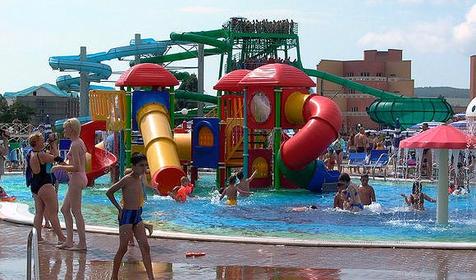 На центральном пляже, с. Дивноморское