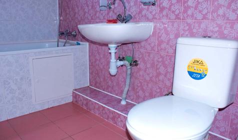 Санузел номера комфорт гостевого дома Aring House, г. Сочи, п. Лазаревское