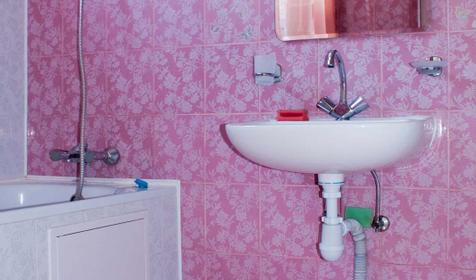 Санузел номера комфорт гостевого дома Aring House, г. Сочи, п. Лазаревское