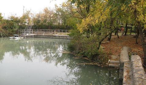 Пруд недалеко от гостевого дома Людмила, г. Геленджик, с. Кабардинка