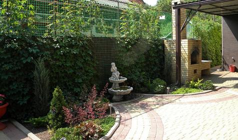 Территория. Гостевой дом Песчаный берег, г. Ейск