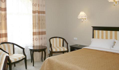 Одноместный номер Бизнес гостиничного комплекса BelHotel, г. Белореченск