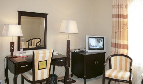 Одноместный номер Бизнес гостиничного комплекса BelHotel, г. Белореченск